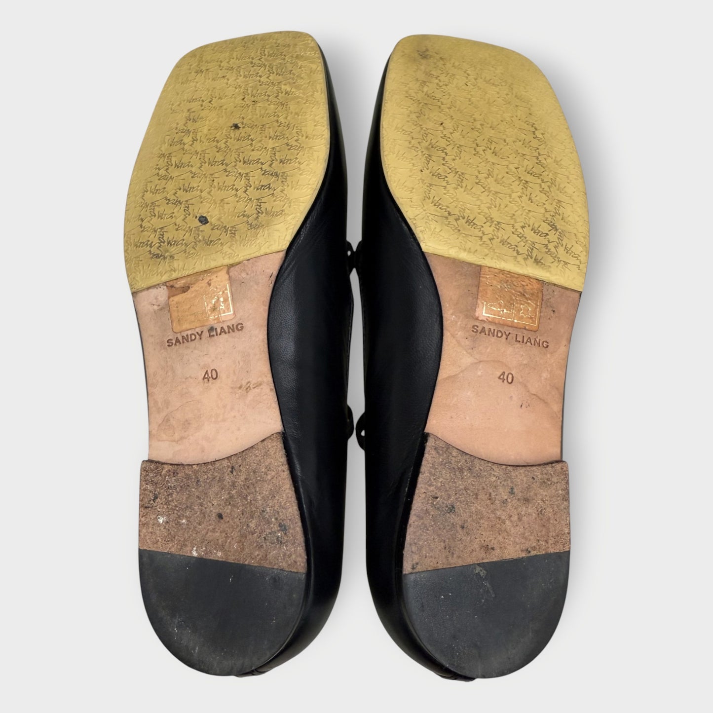 Leather Cross Pointe Ballet