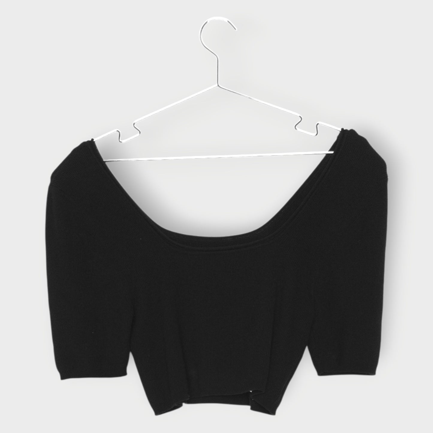 Ribbed Arancia Cropped Tee