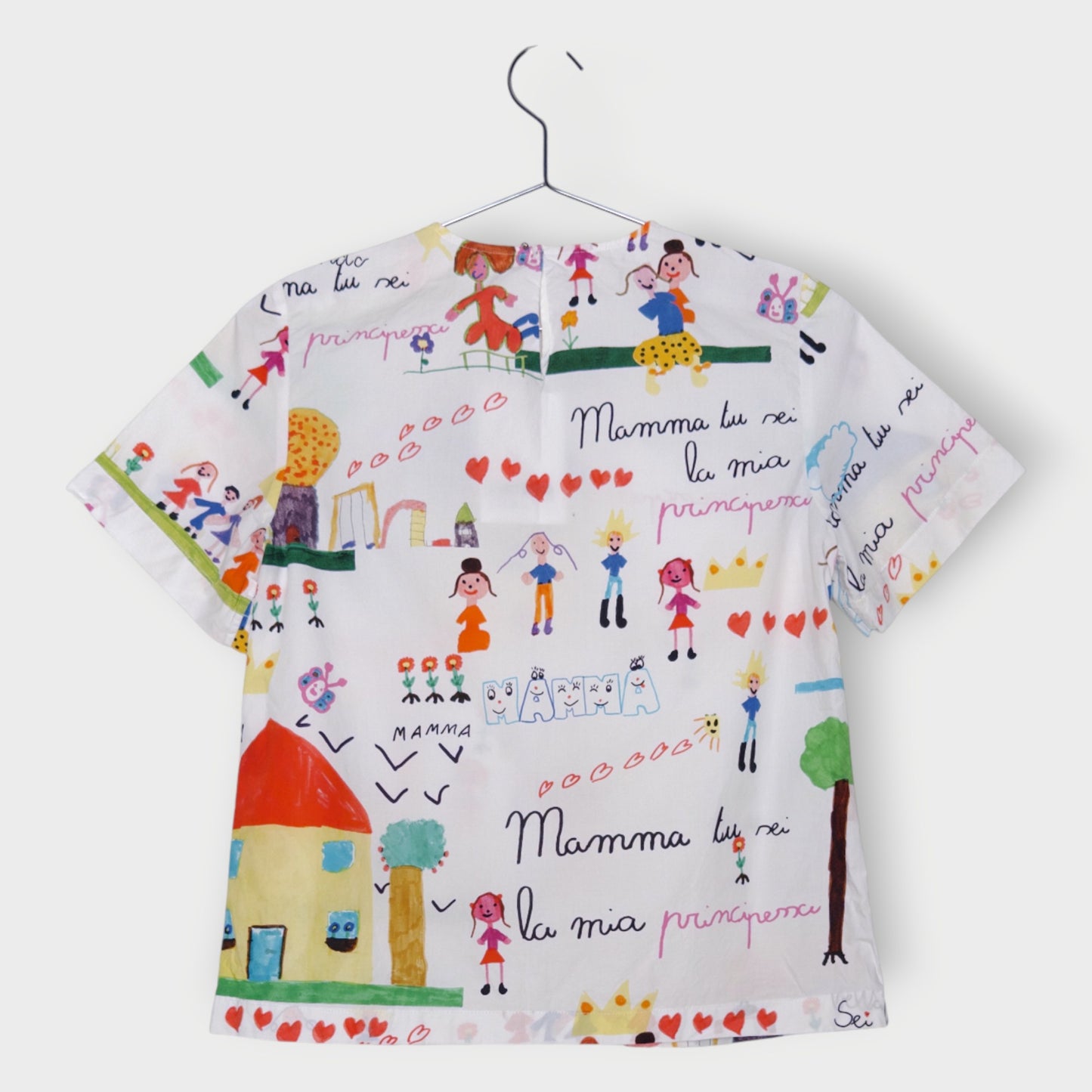 Kids Drawing Graphic Top