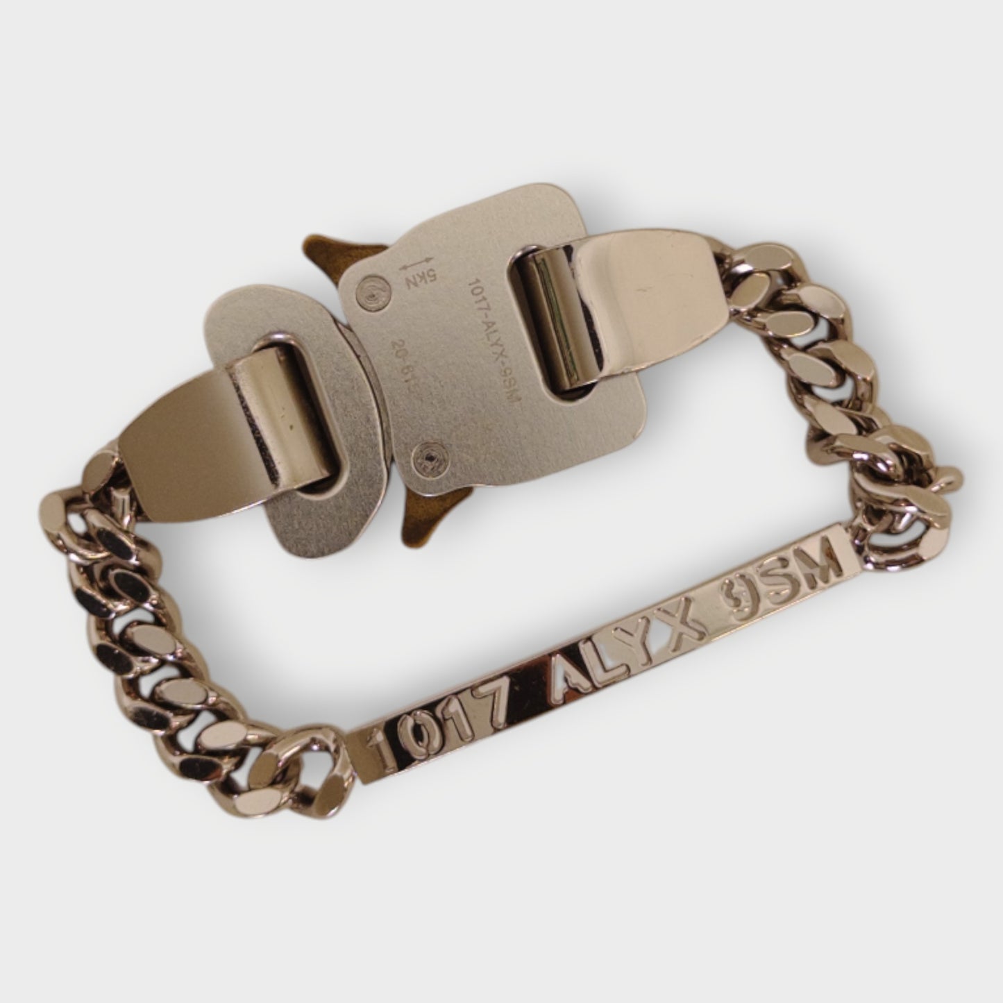 Silver Chain & Buckle Bracelet
