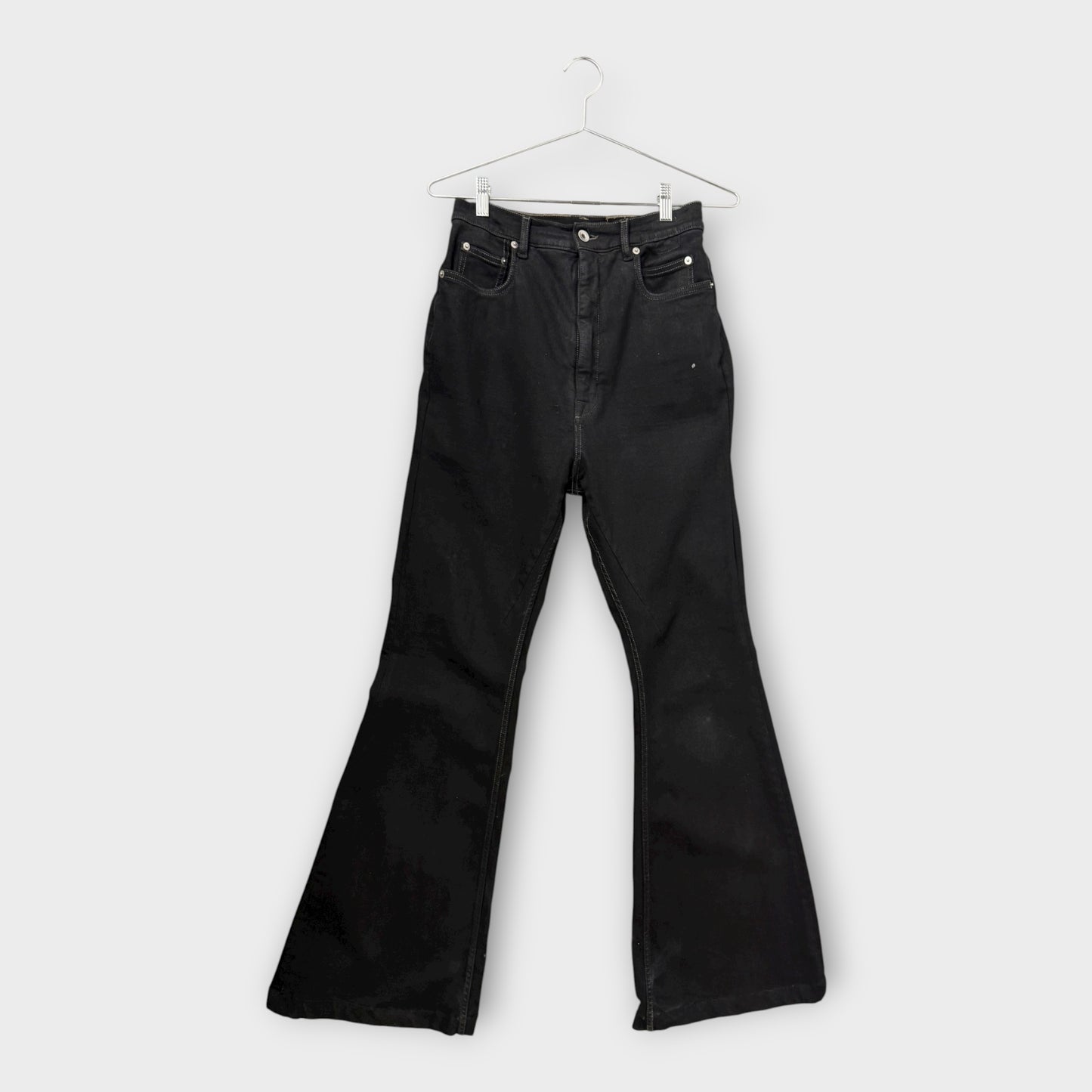 Black Denim Bolans Bootcut Jeans