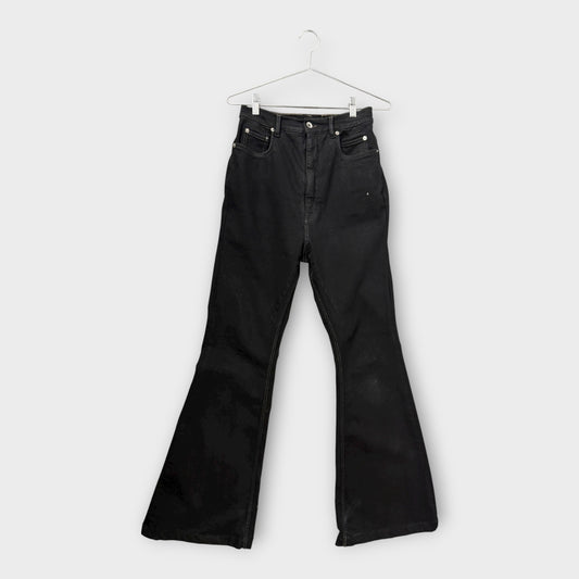 Black Denim Bolans Bootcut Jeans