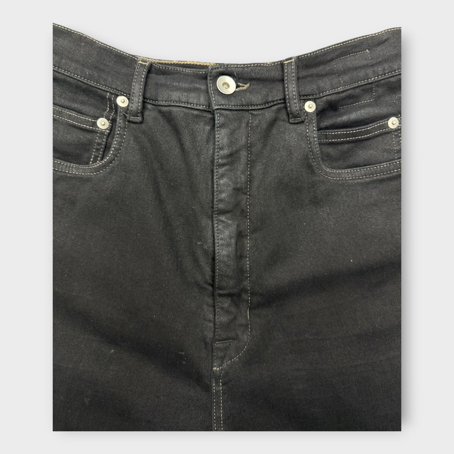Black Denim Bolans Bootcut Jeans