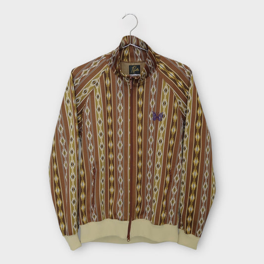 Jacquard Stripe Zip Jacket