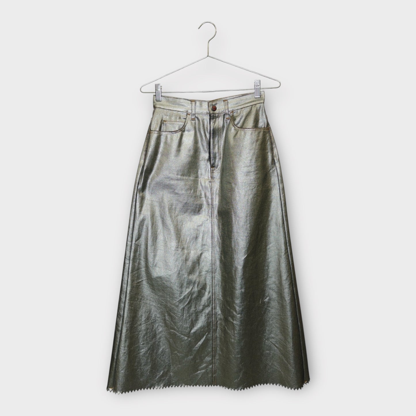 Cotton Maxi Skirt