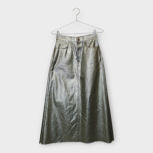 Cotton Maxi Skirt