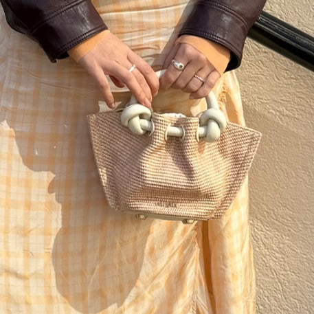 Woven Daya Mini Cross Bag