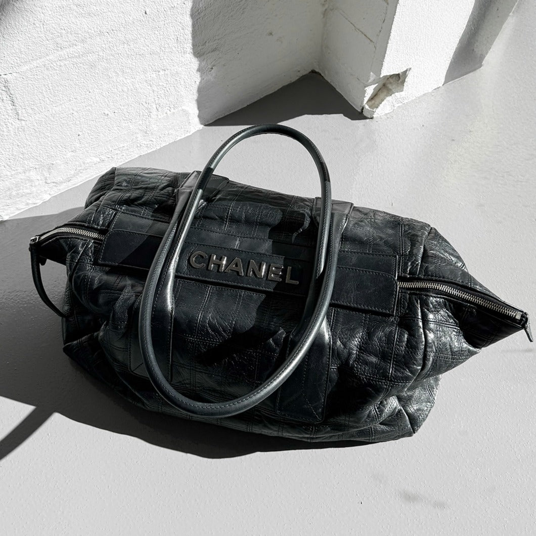 Quilted Logo Duffel Bag