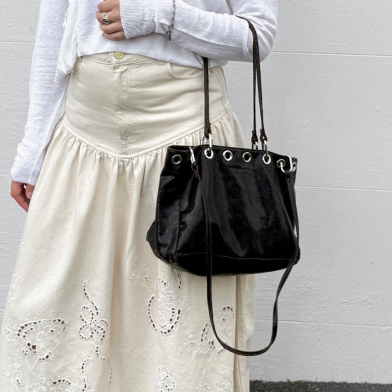 Crackled Philana Bag