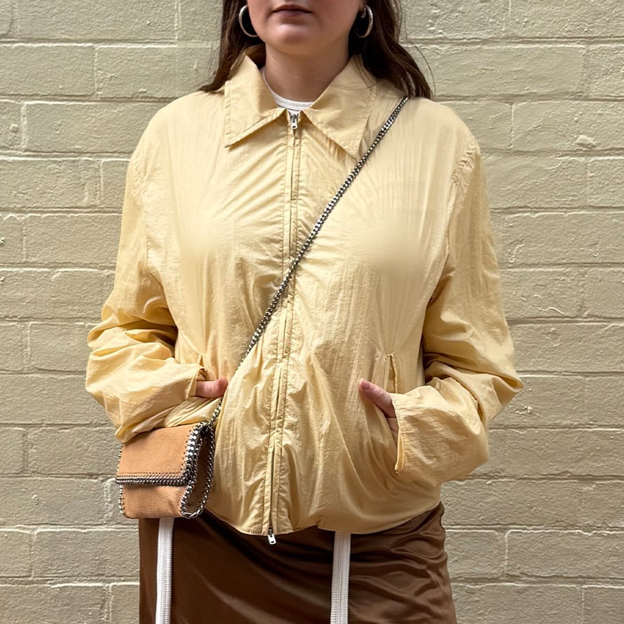 Rubberised Nylon Mini Jacket