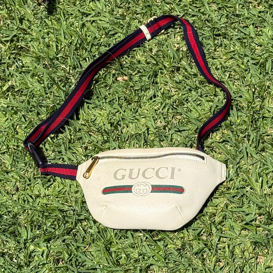 Leather Logo Bum Bag