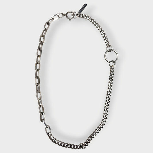 Silver Chain Choker