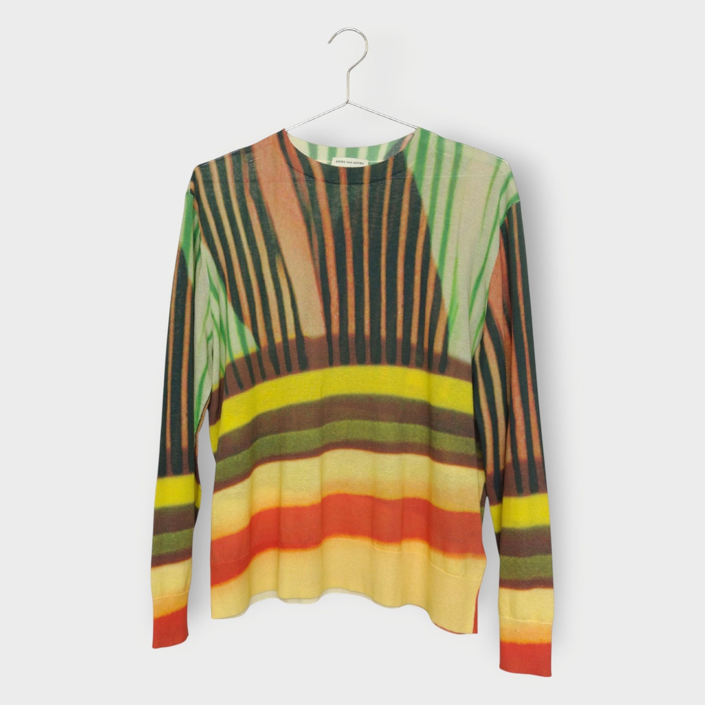 Stripe Print Sweater