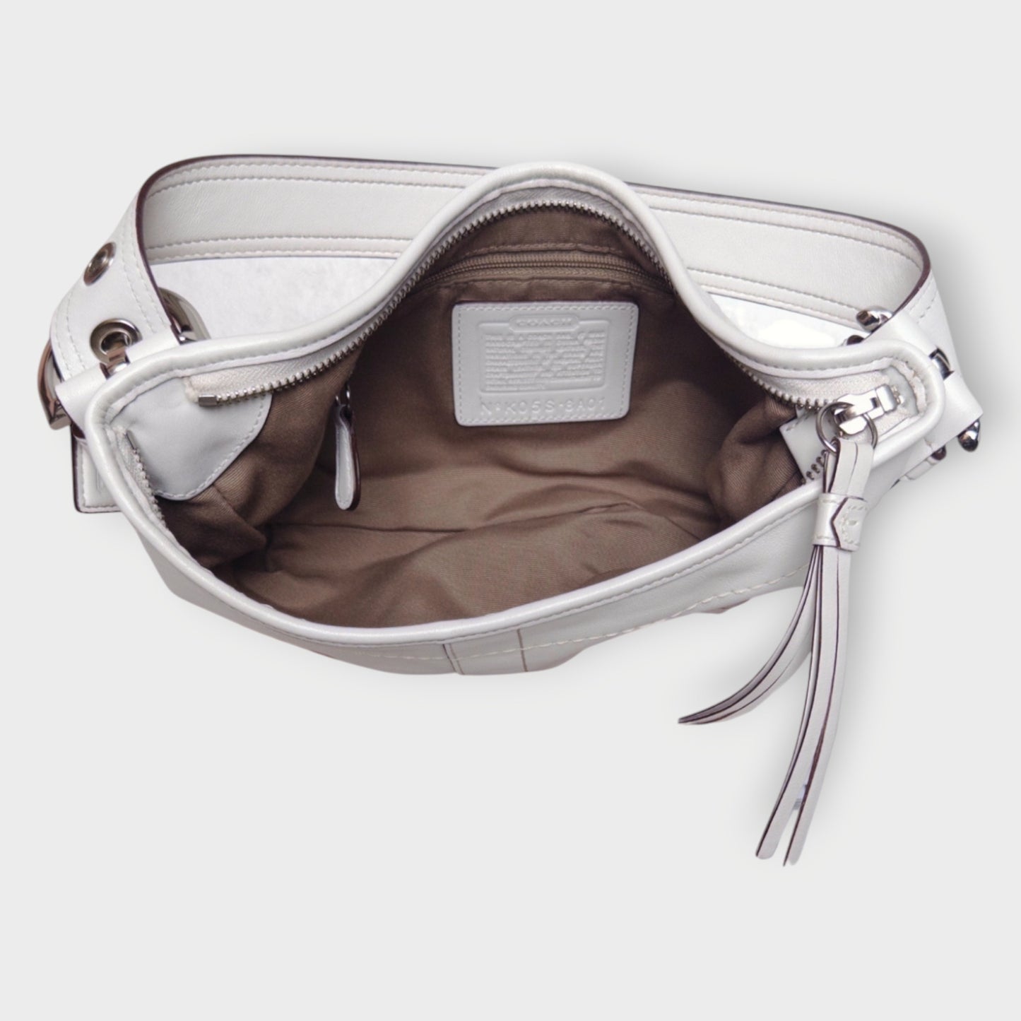 Leather Mini Buckle Shoulder Bag