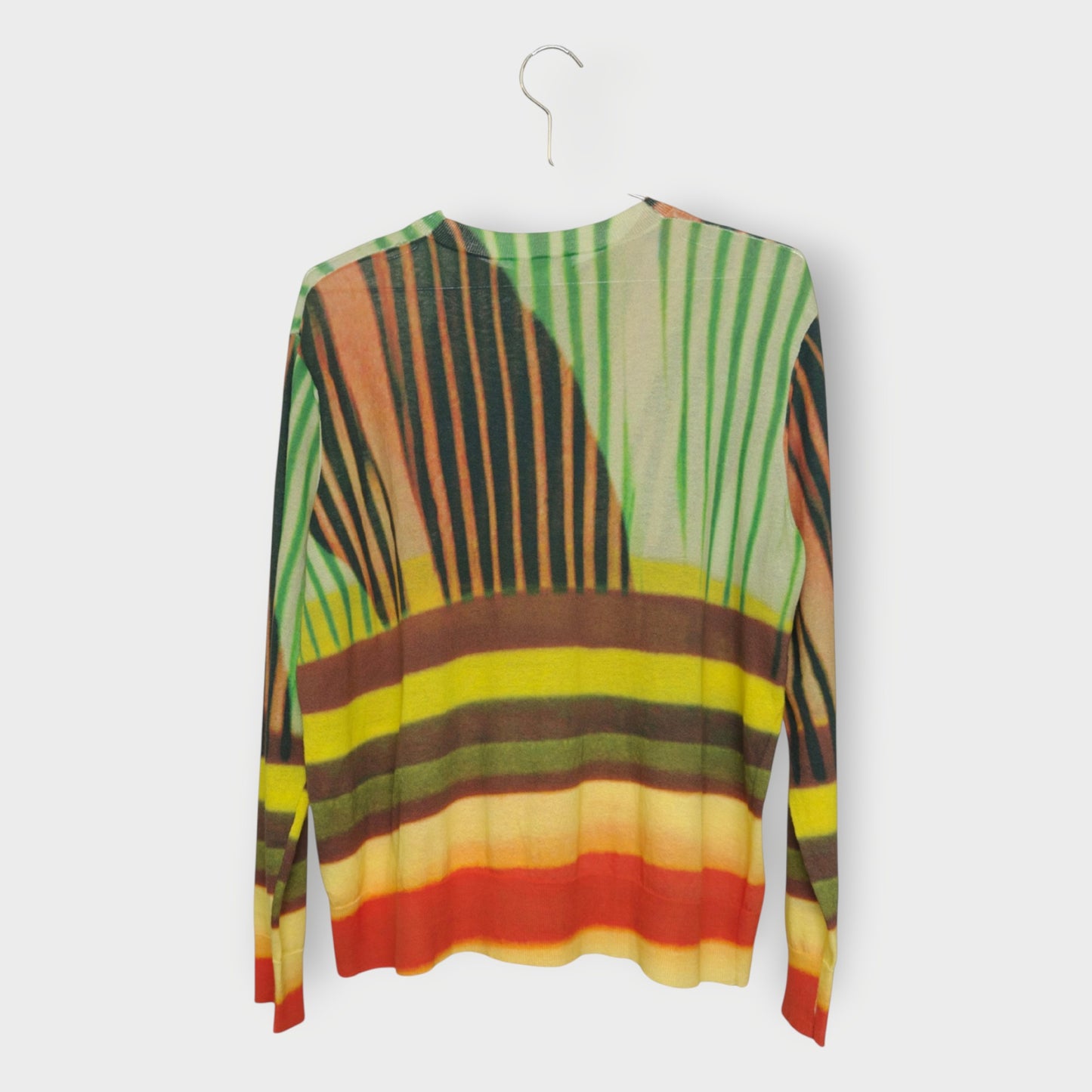 Stripe Print Sweater