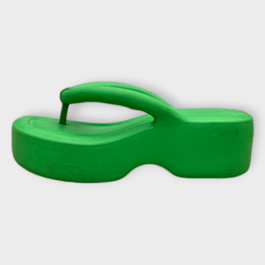 Rubber Platform Sandal