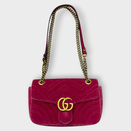 Velvet Marmont Chain Bag