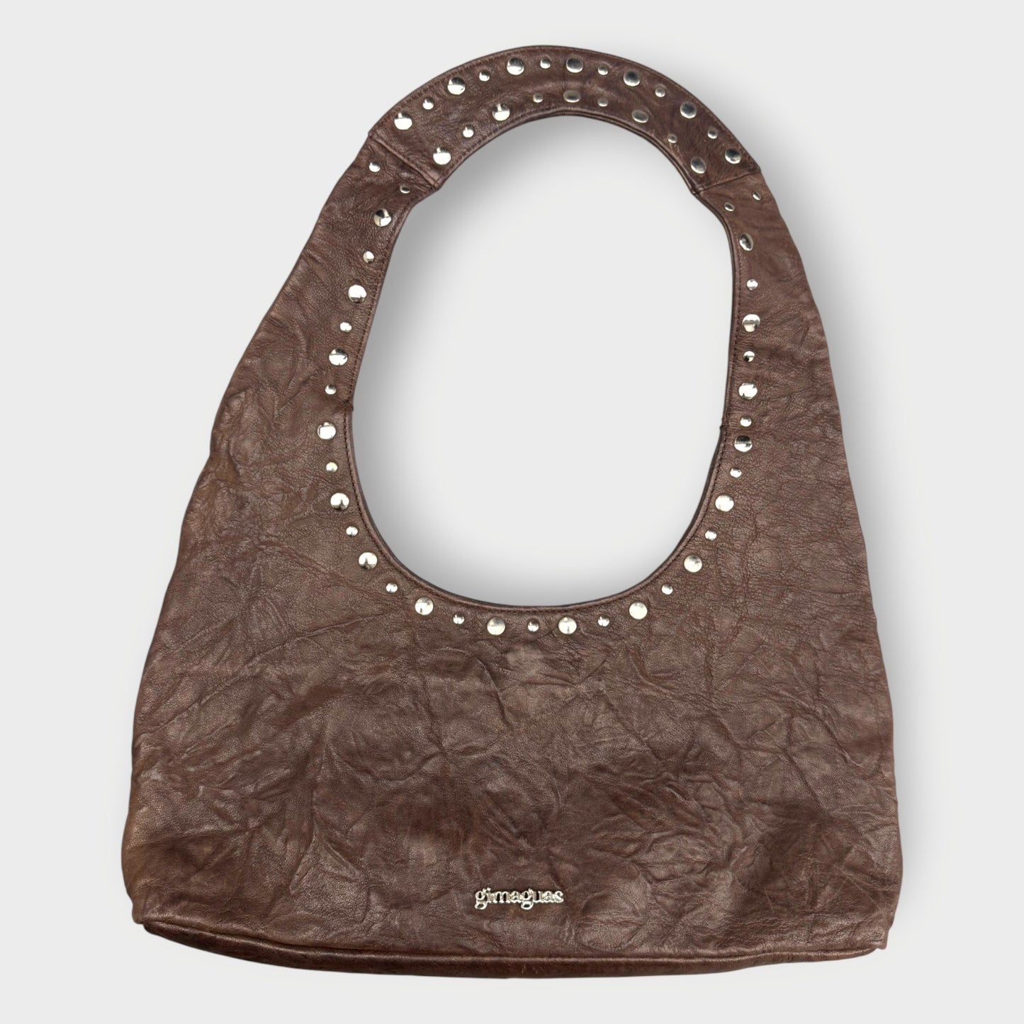 Leather Studded Franca Bag