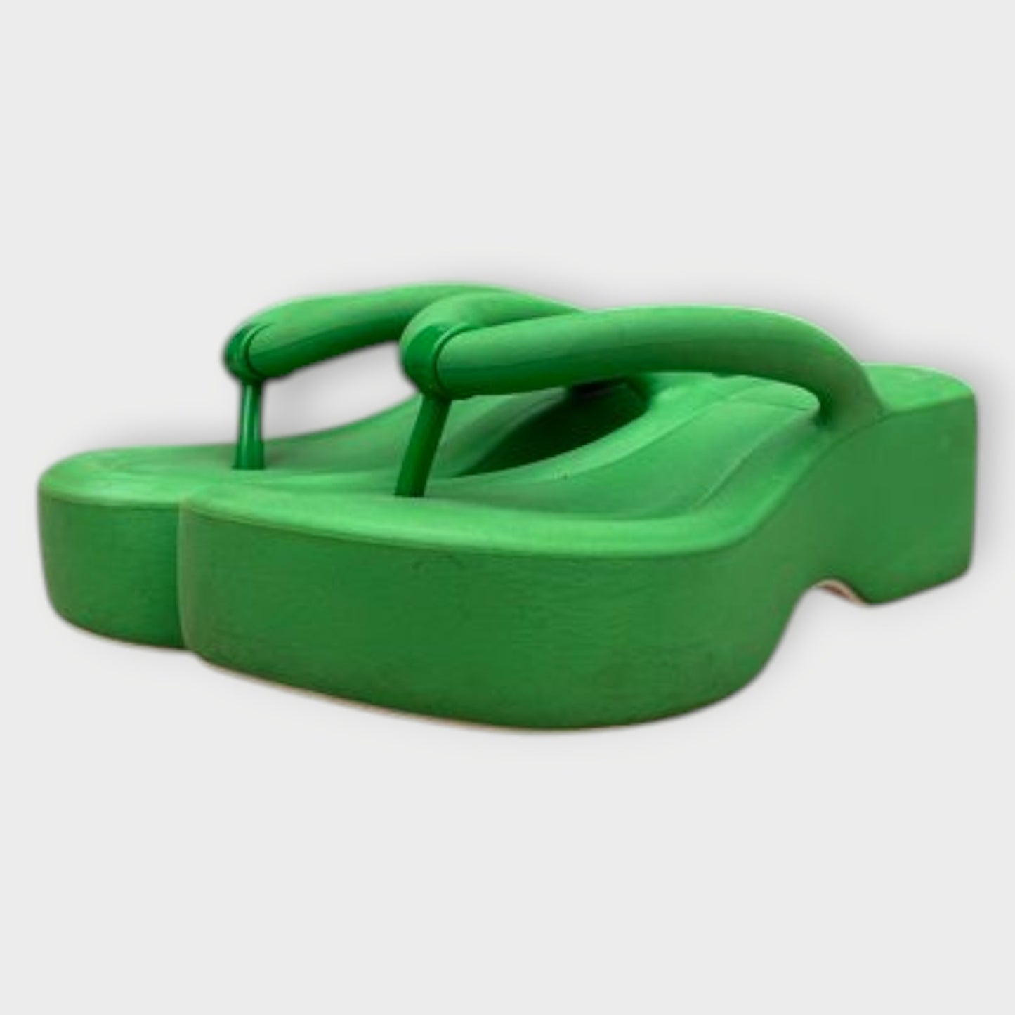 Rubber Platform Sandal