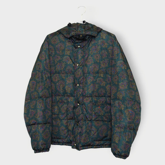 Cashball Paisley Puffer Jacket