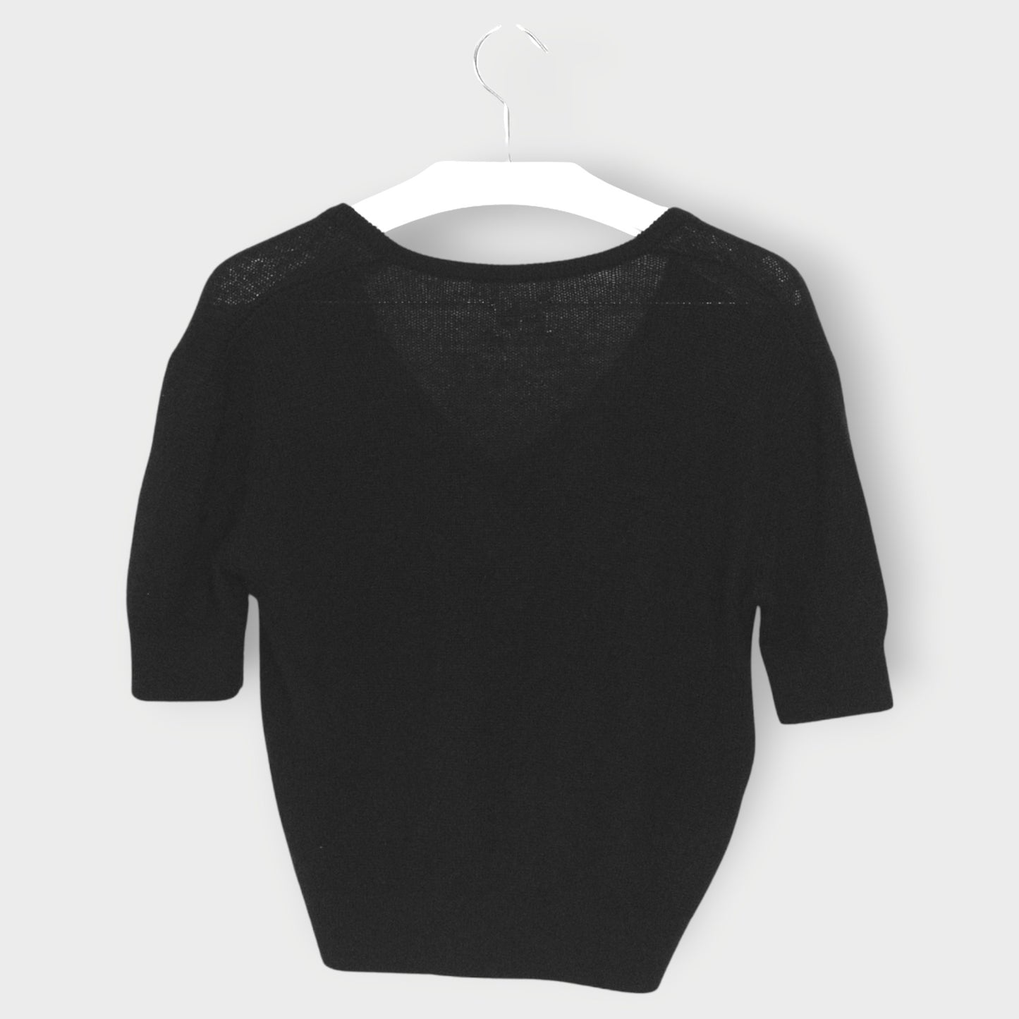V Neck Wool Top