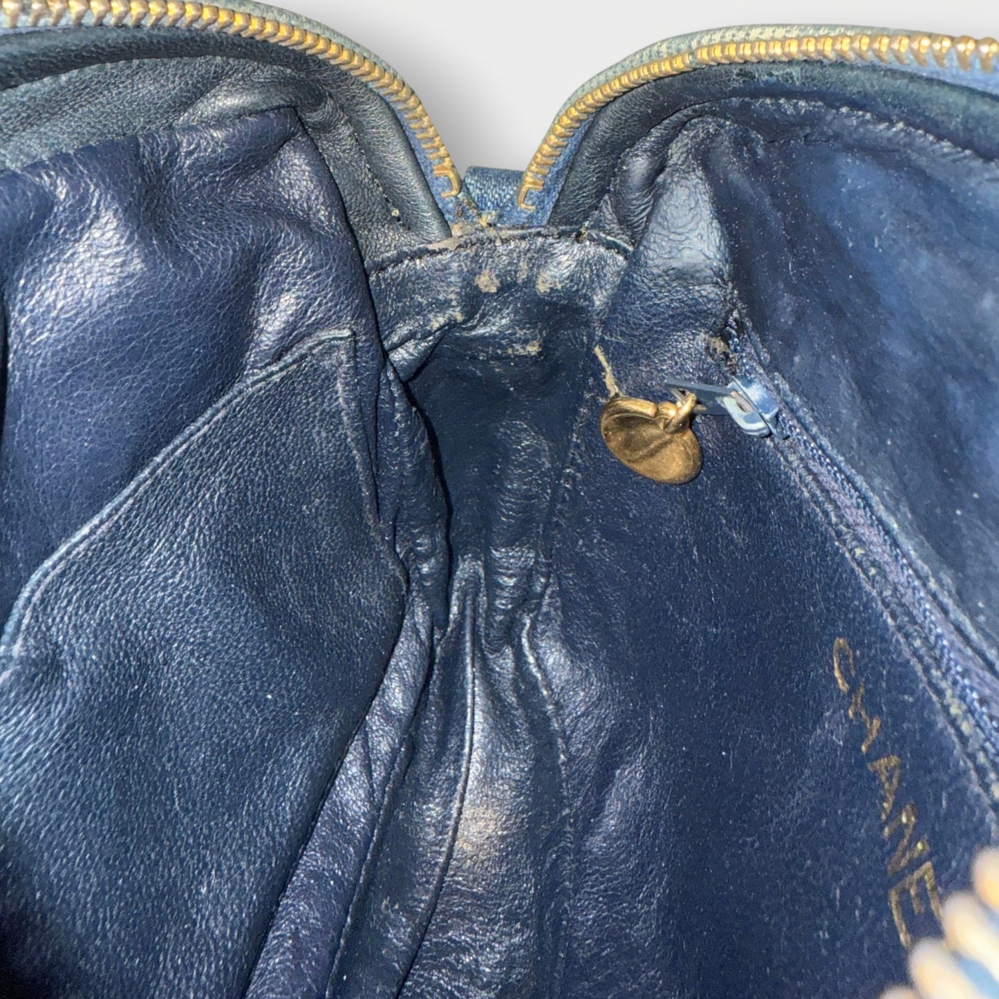 Denim Camera Crossbody Bag