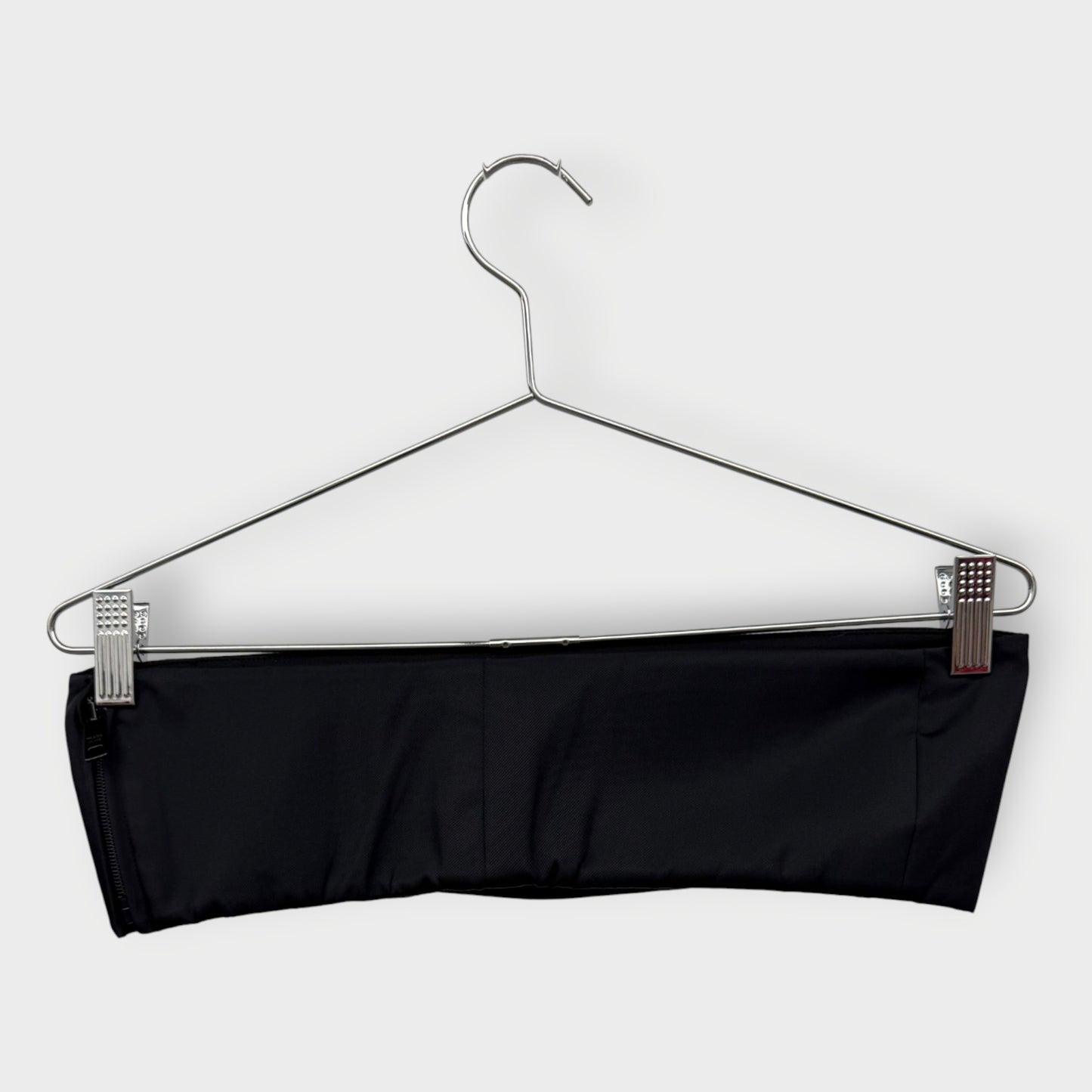 Re-Nylon Logo Strapless Top