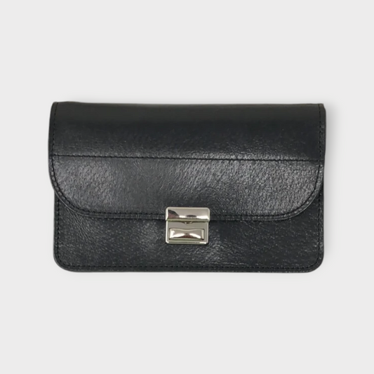 Leather Wallet Chain Cross Body