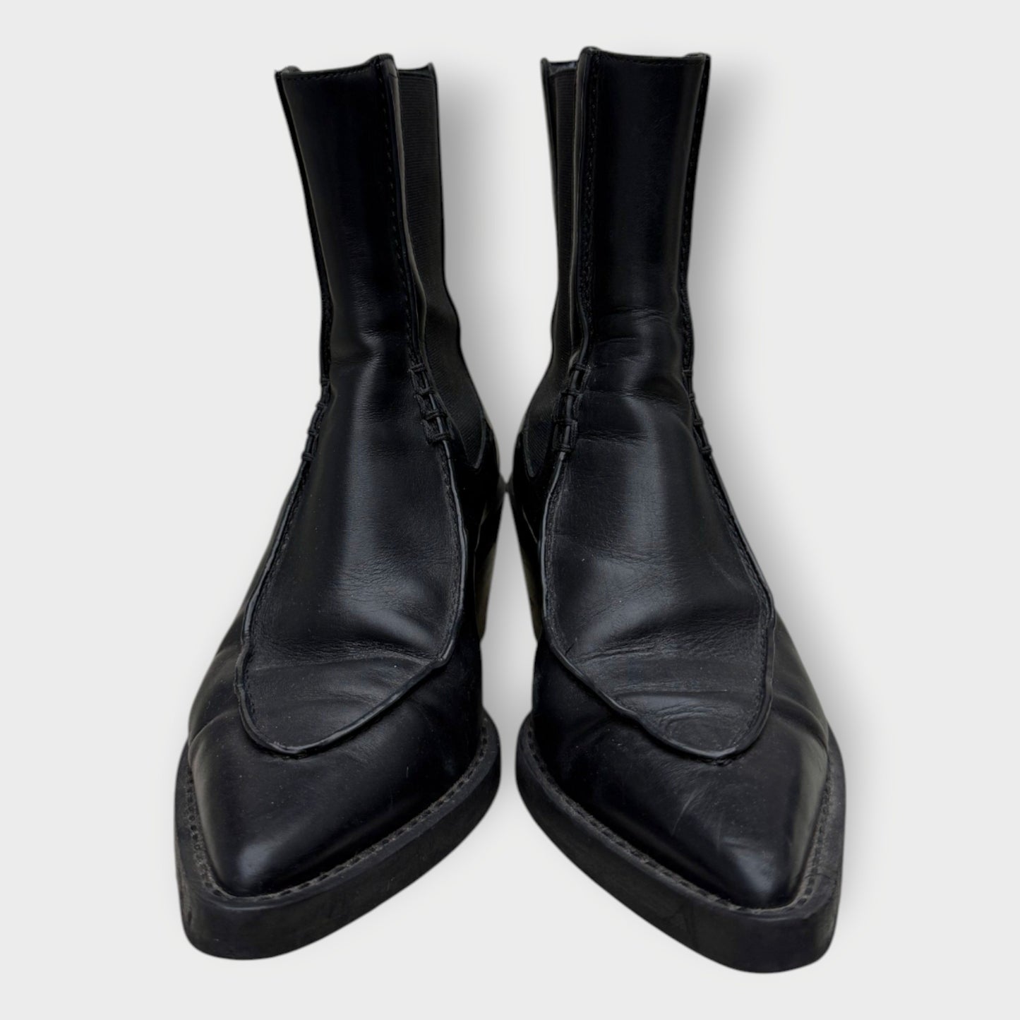 Charleston Pointed Ankle Boots