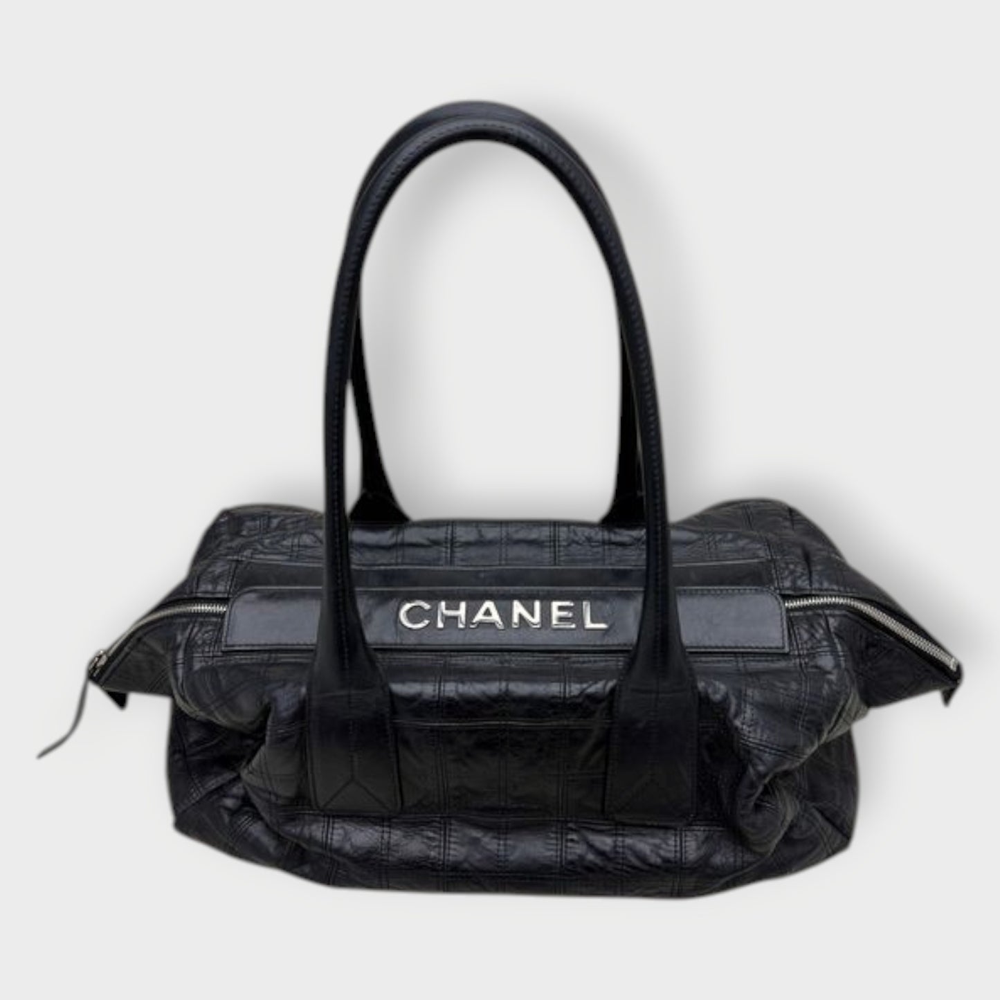 Quilted Logo Duffel Bag
