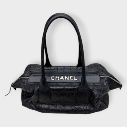 Quilted Logo Duffel Bag