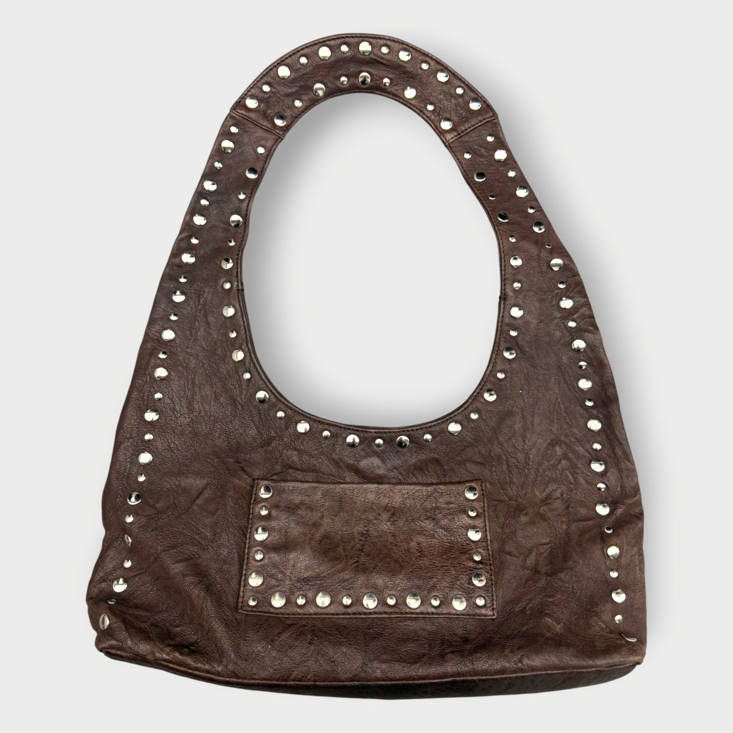 Leather Studded Franca Bag
