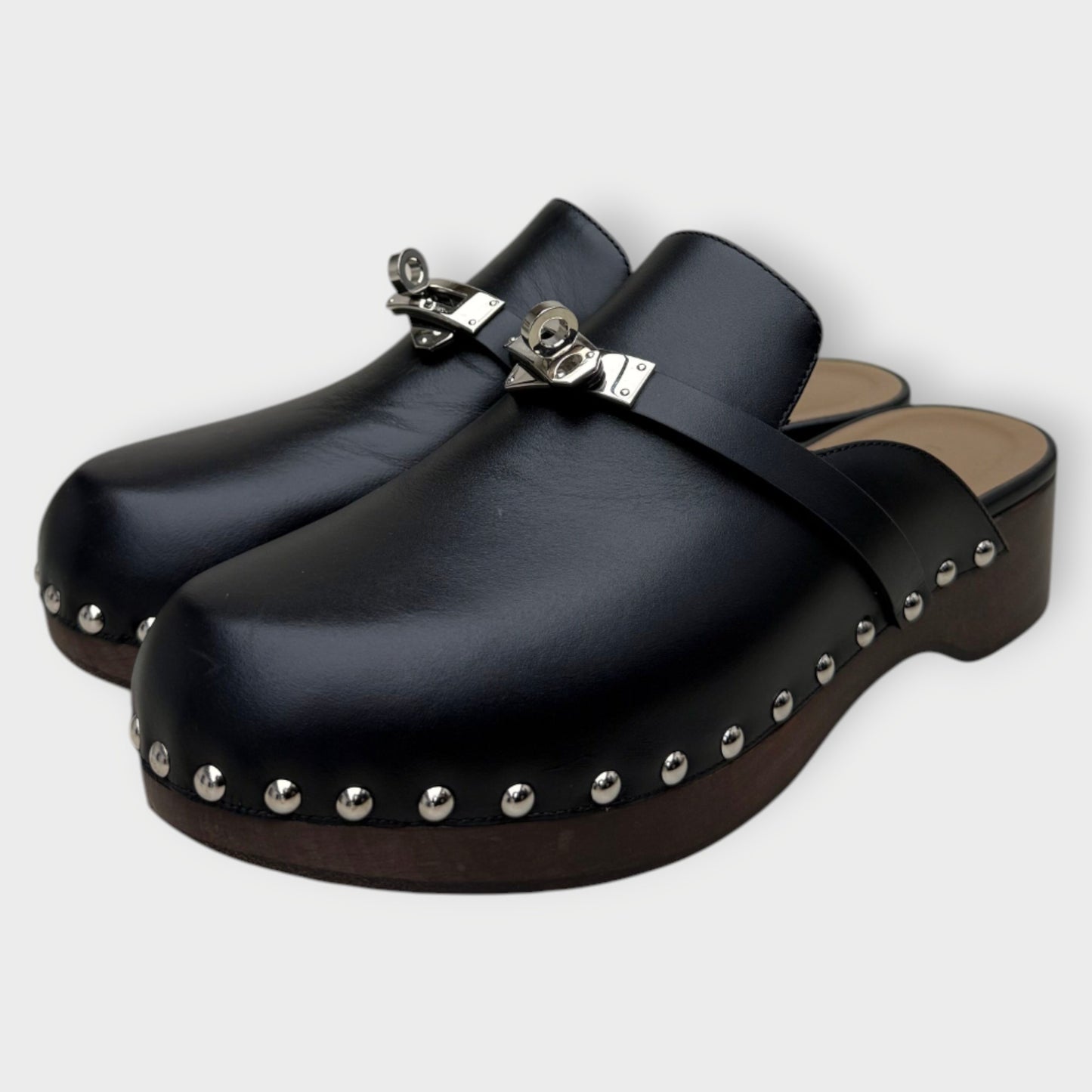 Leather Carlotta Mules
