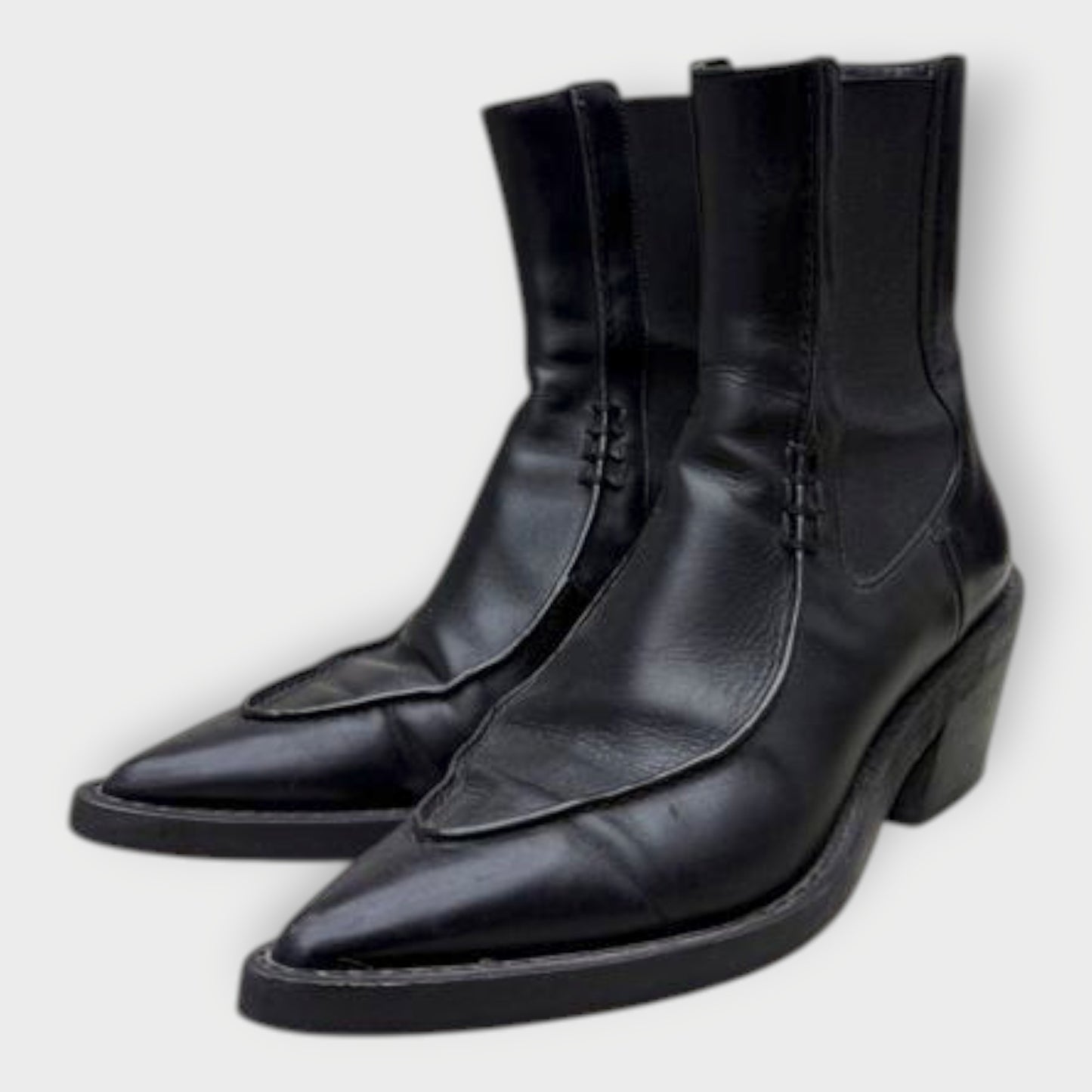 Charleston Pointed Ankle Boots