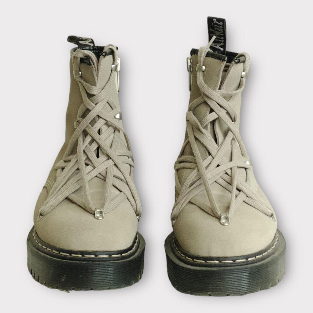 NWB Grey Suede 1460 Boots