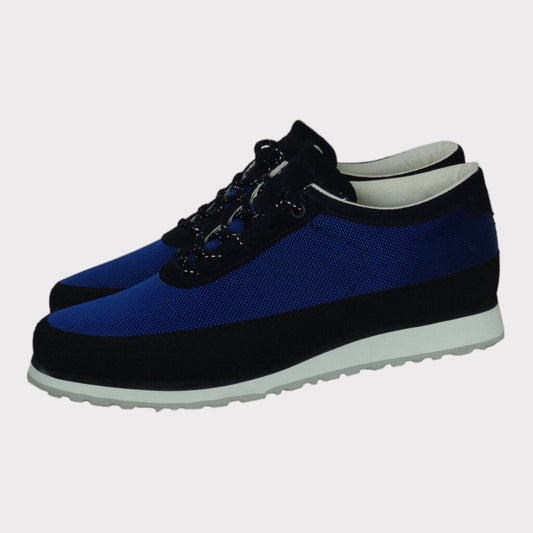 Tarvas Cobalt Blue Woven Sneaker
