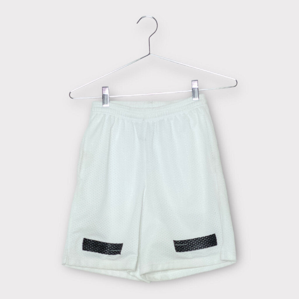 Off-White White Perforated Jersey Short