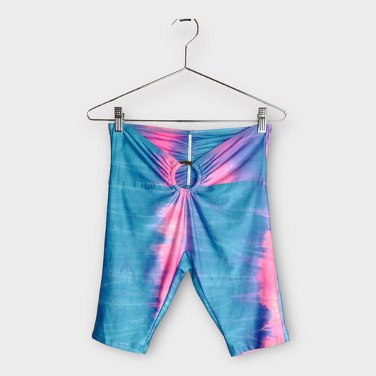 All Is A Gentle Spring Purple O Ring Bike Shorts
