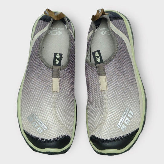 Salomon Beige Grey Gradient Slip On RX Moc 3.0 Sneakers