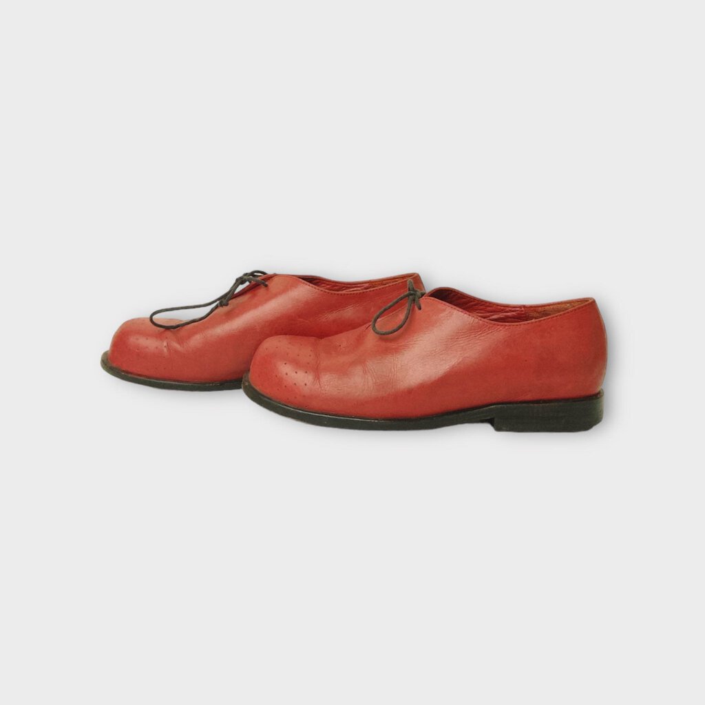 Preston Zly Red Leather Brogues